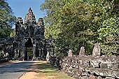 Angkor Thom - East gate the Victory Gate.